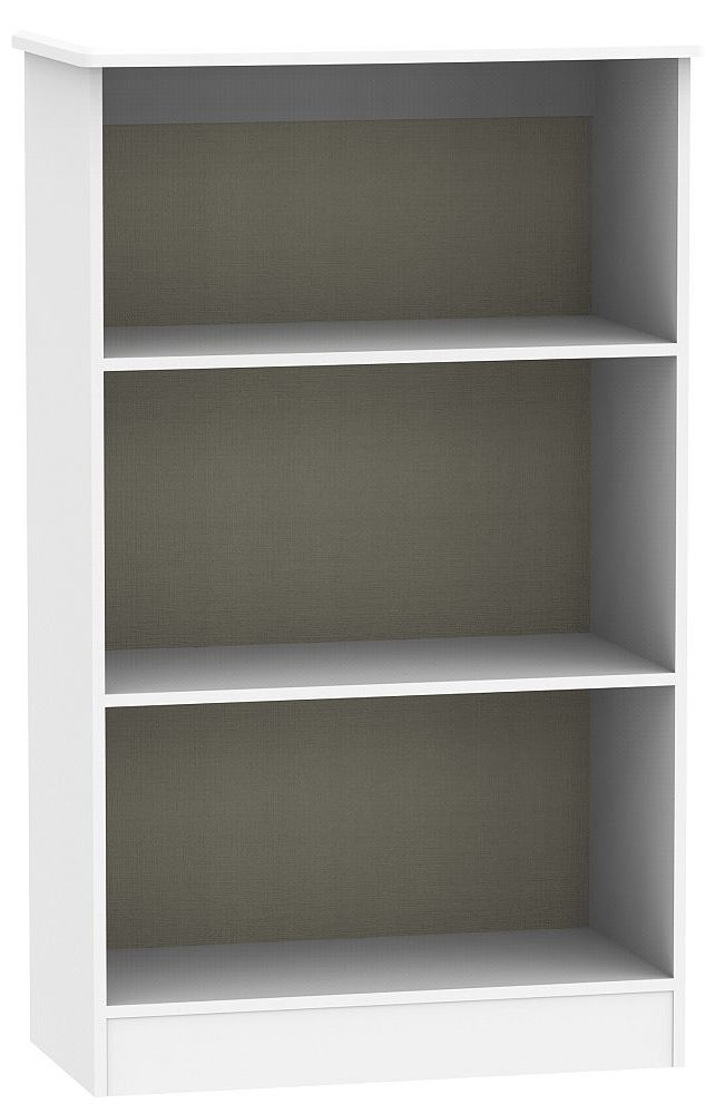 Sherwood Grey Matt Bookcase