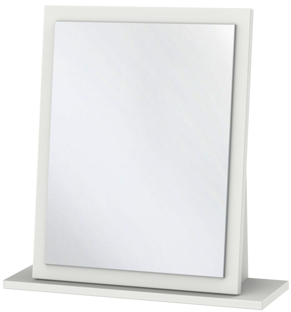 Sherwood Grey Matt Small Mirror