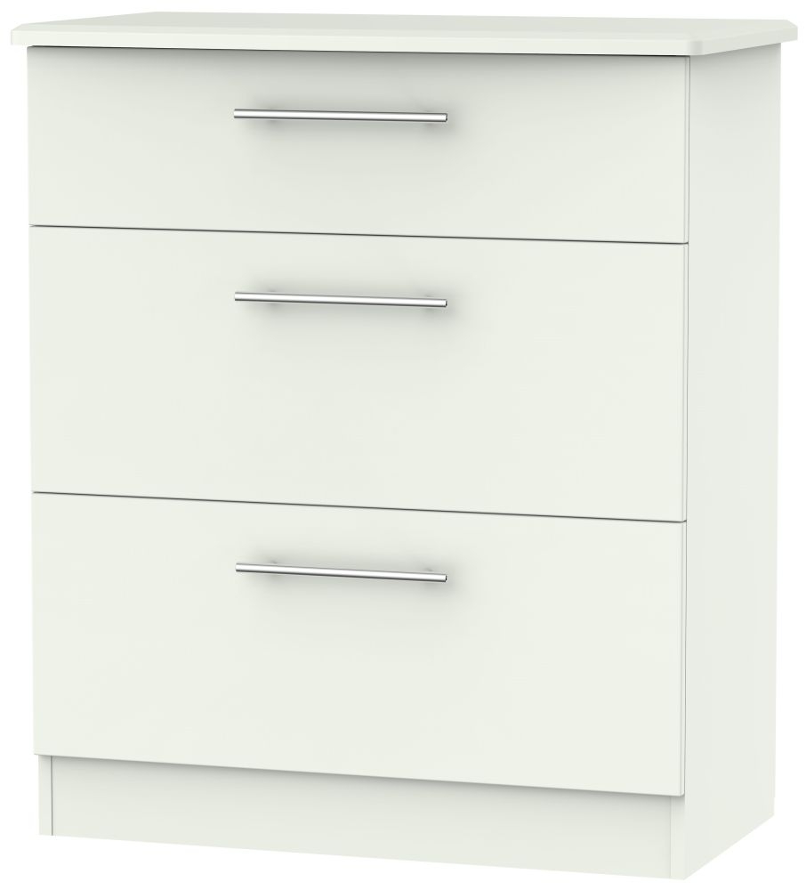 Sherwood Porcelain Matt 3 Drawer Deep Chest