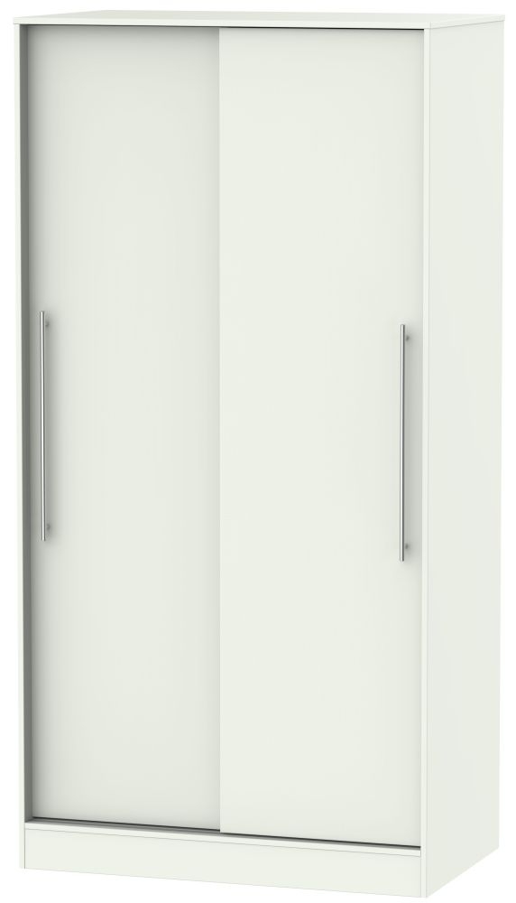 Sherwood Porcelain Matt 2 Door Sliding Wardrobe