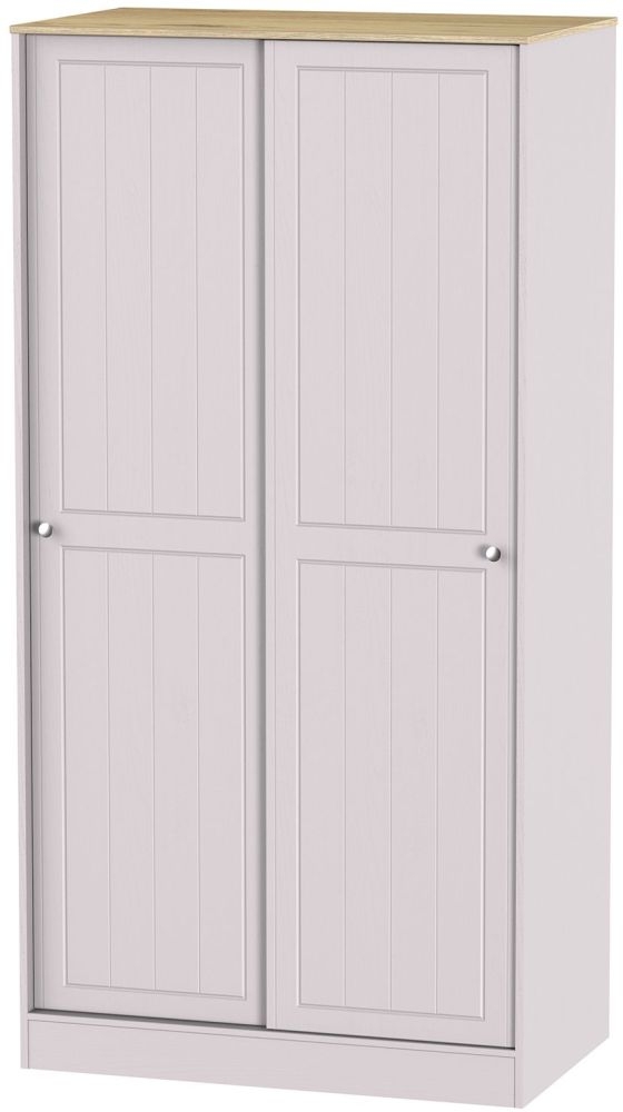 Vienna Kaschmir Ash 2 Door Sliding Wardrobe