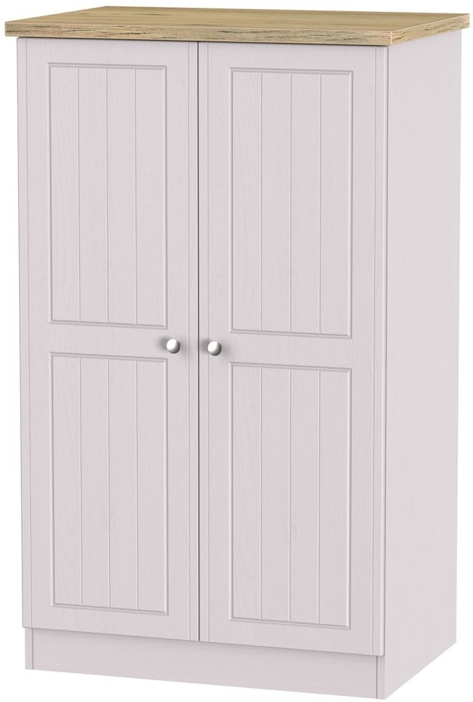 Vienna Kaschmir Ash 2 Door Midi Wardrobe