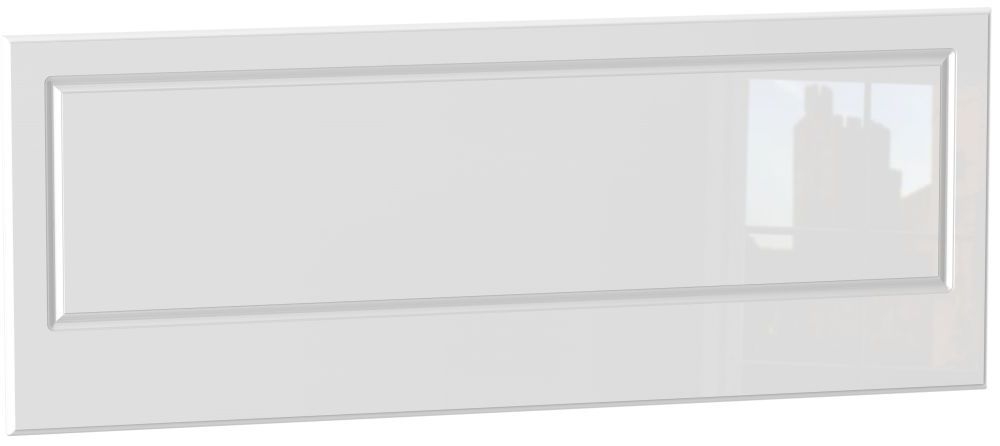 Pembroke High Gloss White 3ft Single Headboard Clearance Fs427