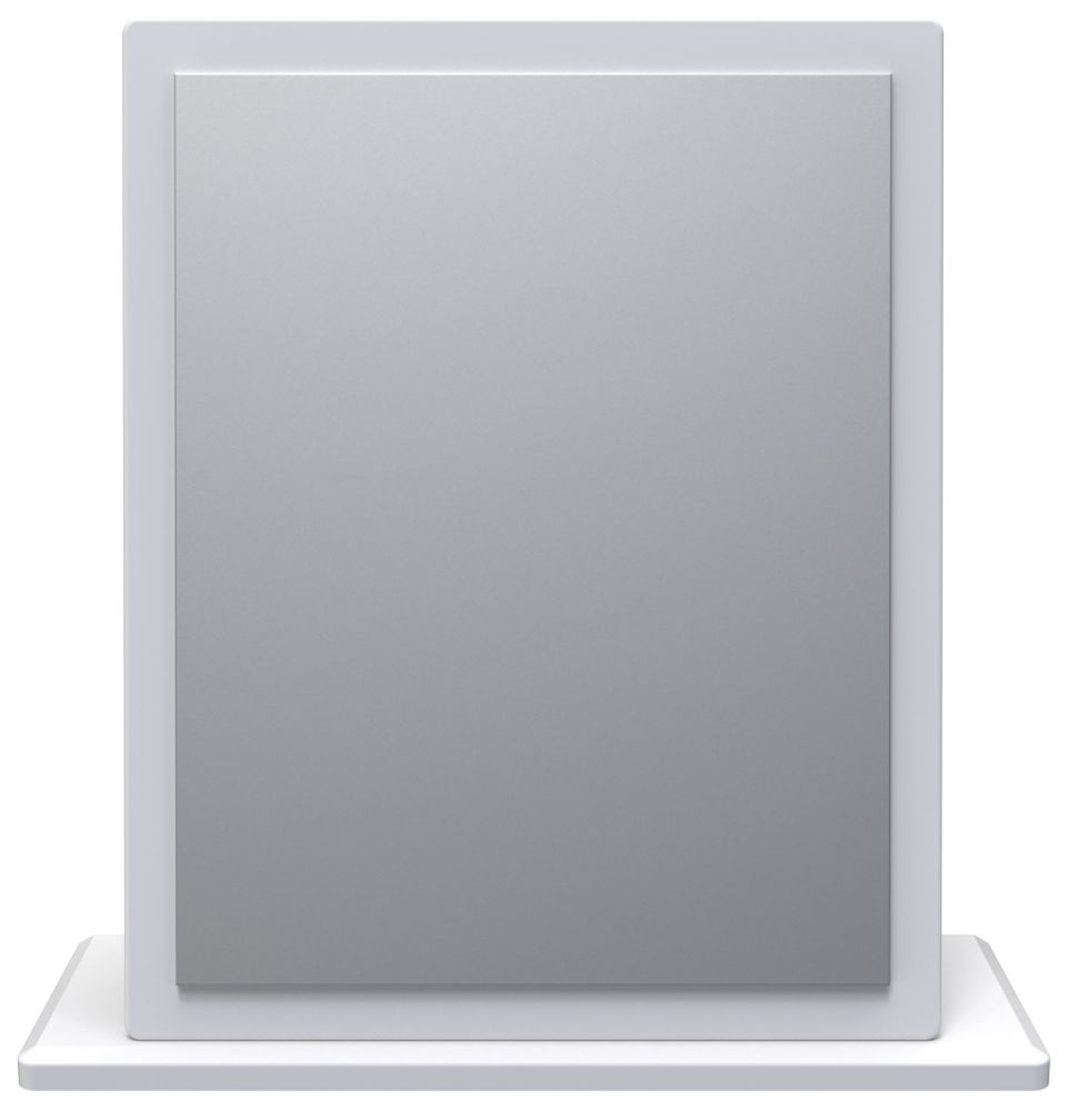 Worcester White Gloss Small Mirror