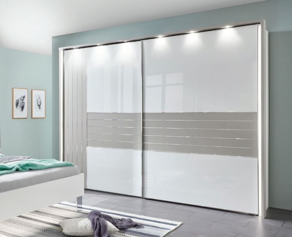 Wiemann Cadiz Sliding Wardrobe With Vertically Divided Door