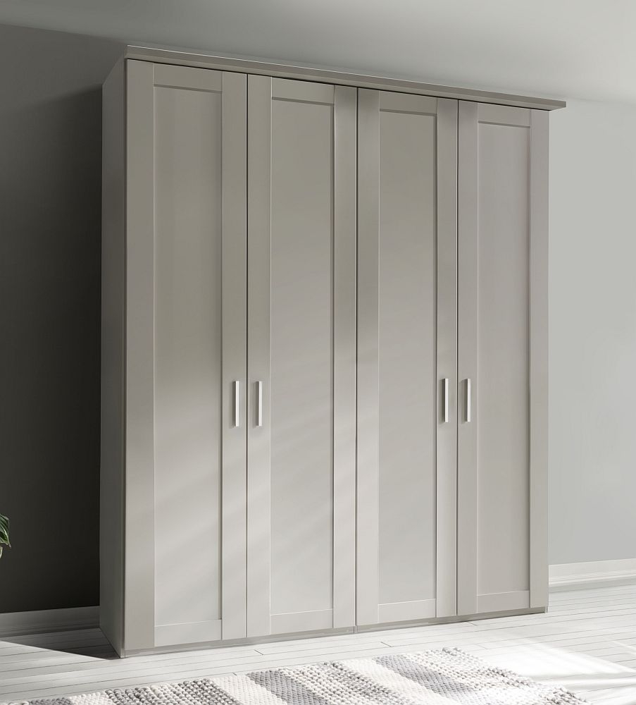 Wiemann Cambridge 4 Door Wardrobe In White W 200cm