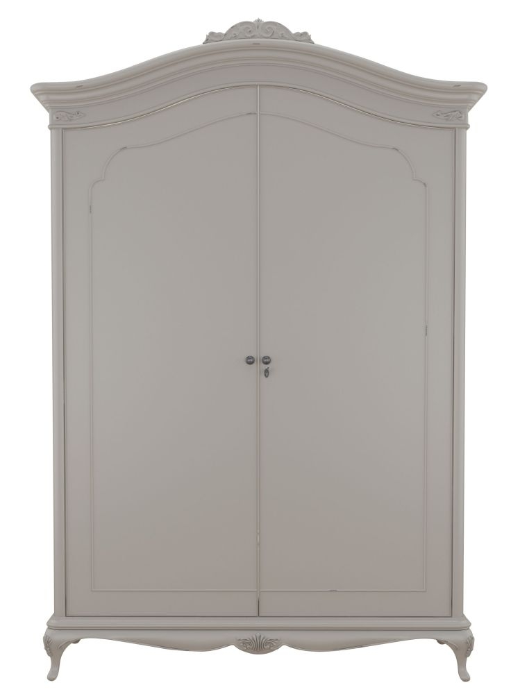 Willis And Gambier Etienne Grey 2 Door Double Wardrobe