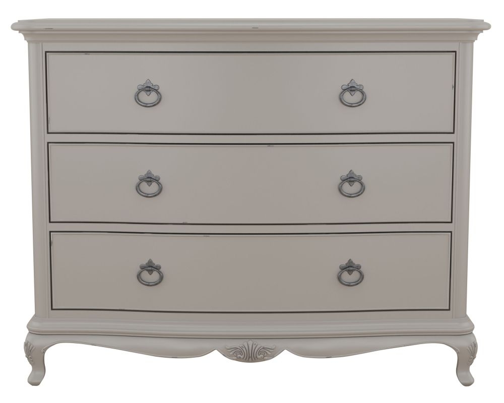 Willis And Gambier Etienne Grey 3 Drawer Low Chest