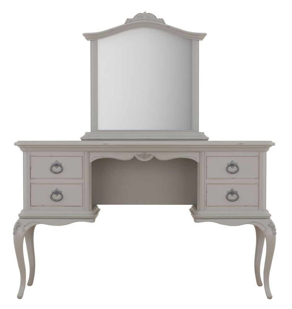 Willis And Gambier Etienne Grey Dressing Table With Mirror