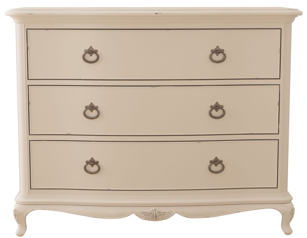 Willis And Gambier Ivory 3 Drawer Low Chest