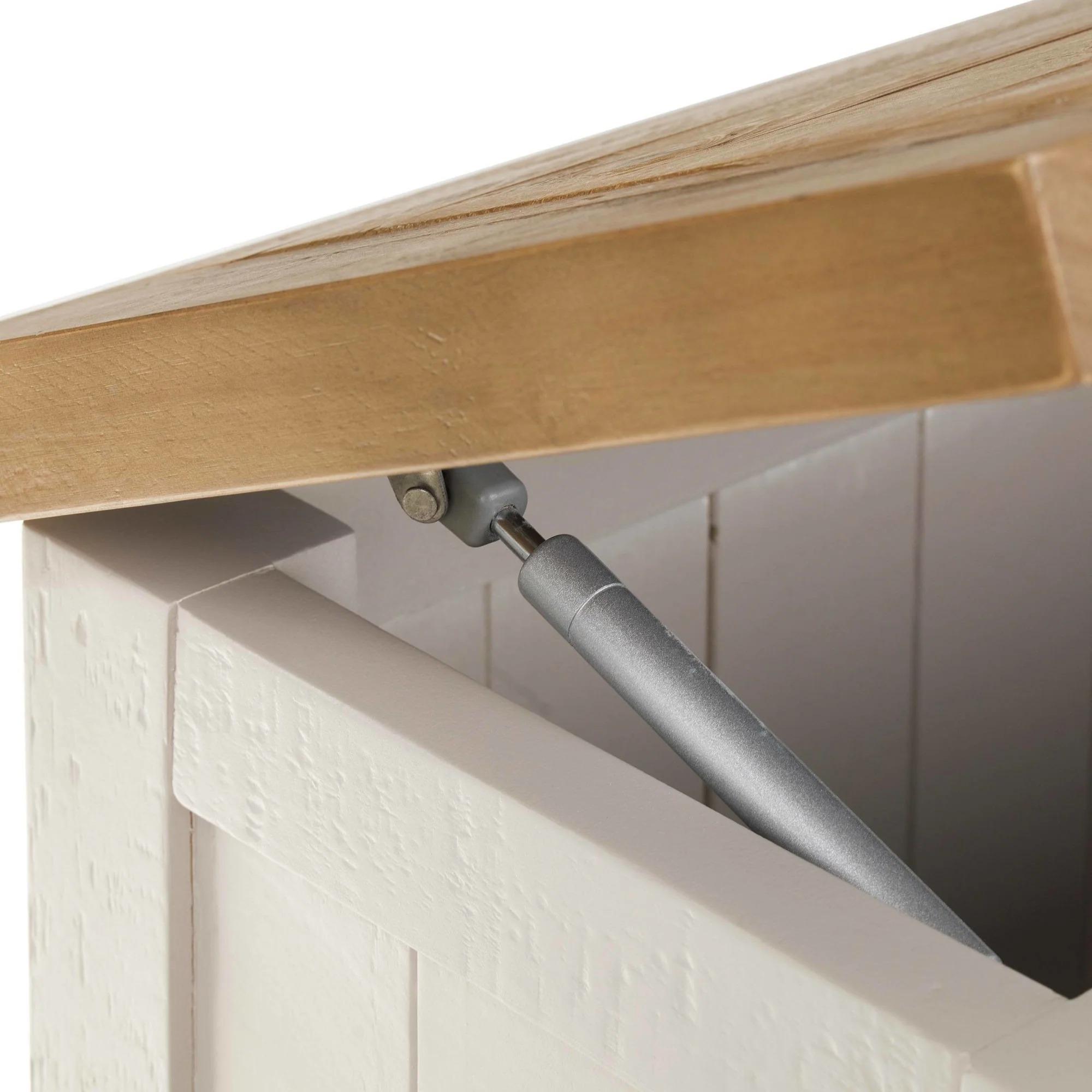 Aspen Grey Storage Bench