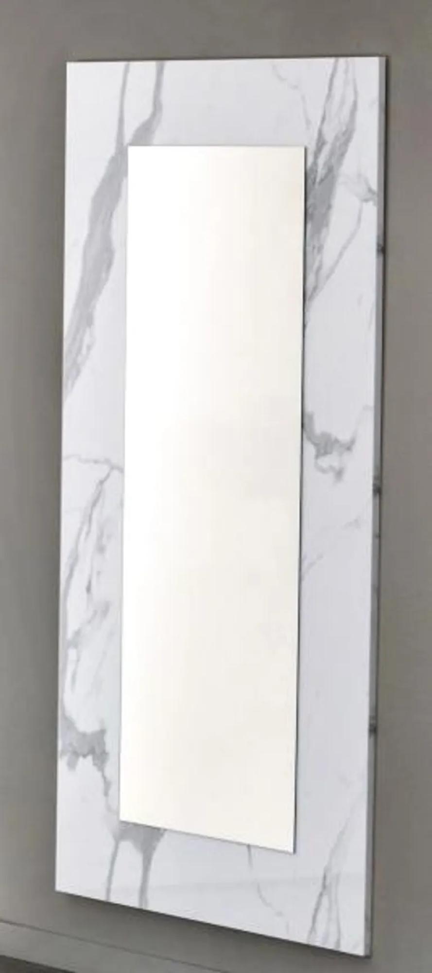Vittoria Wall Mirror - White Italian