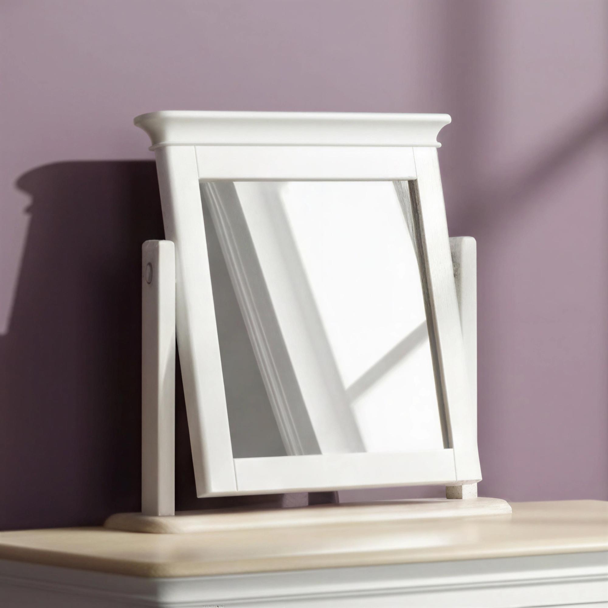 Cromwell Dressing Mirror - Grey Painted