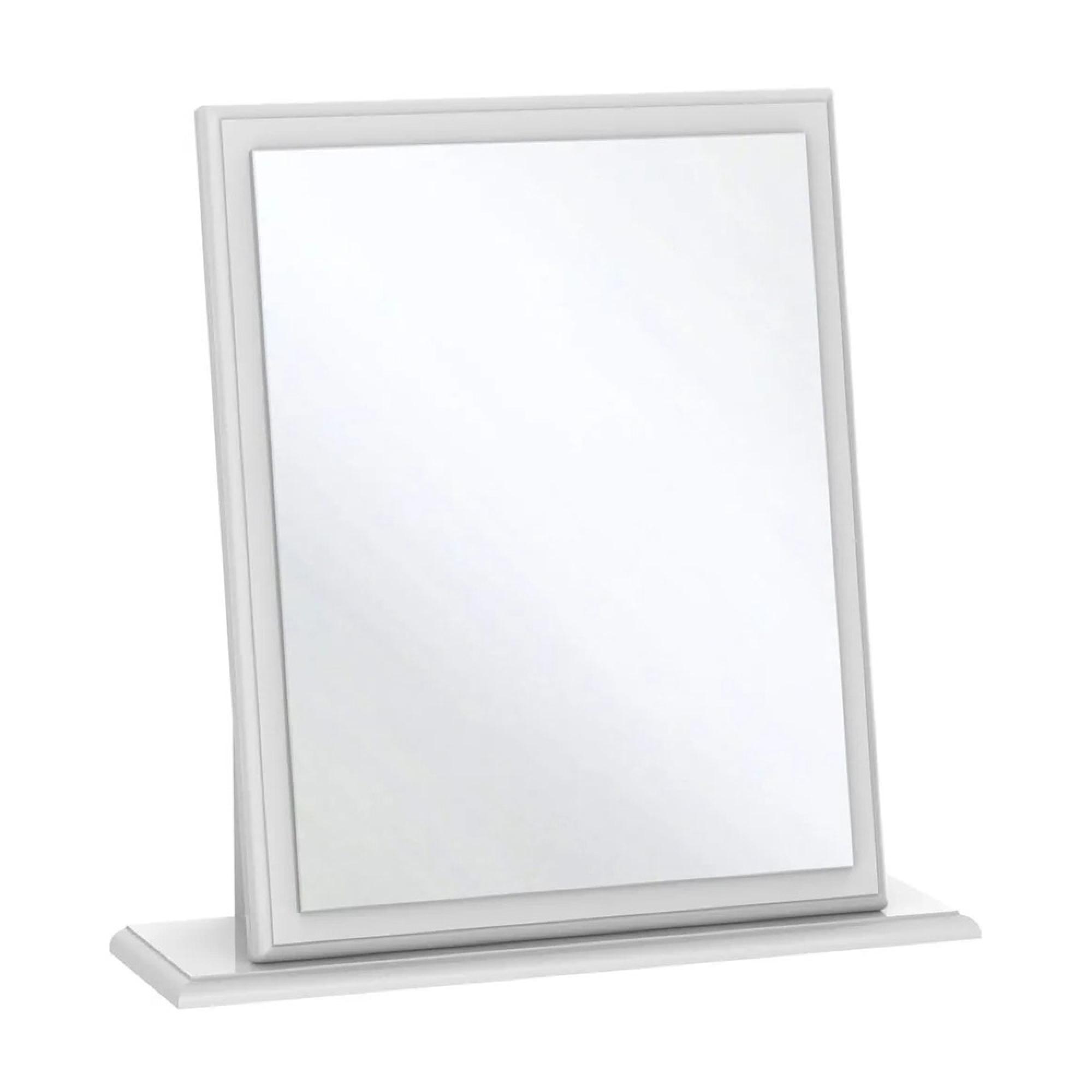 Pembroke Dressing Mirror - Small - White Gloss