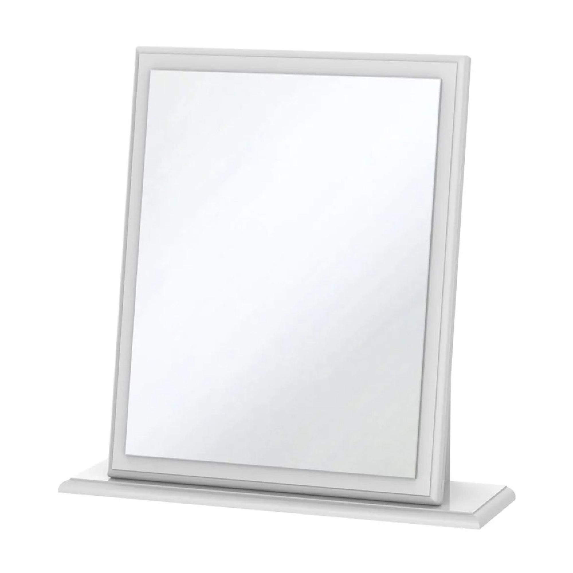 Pembroke Dressing Mirror - Small - White Gloss