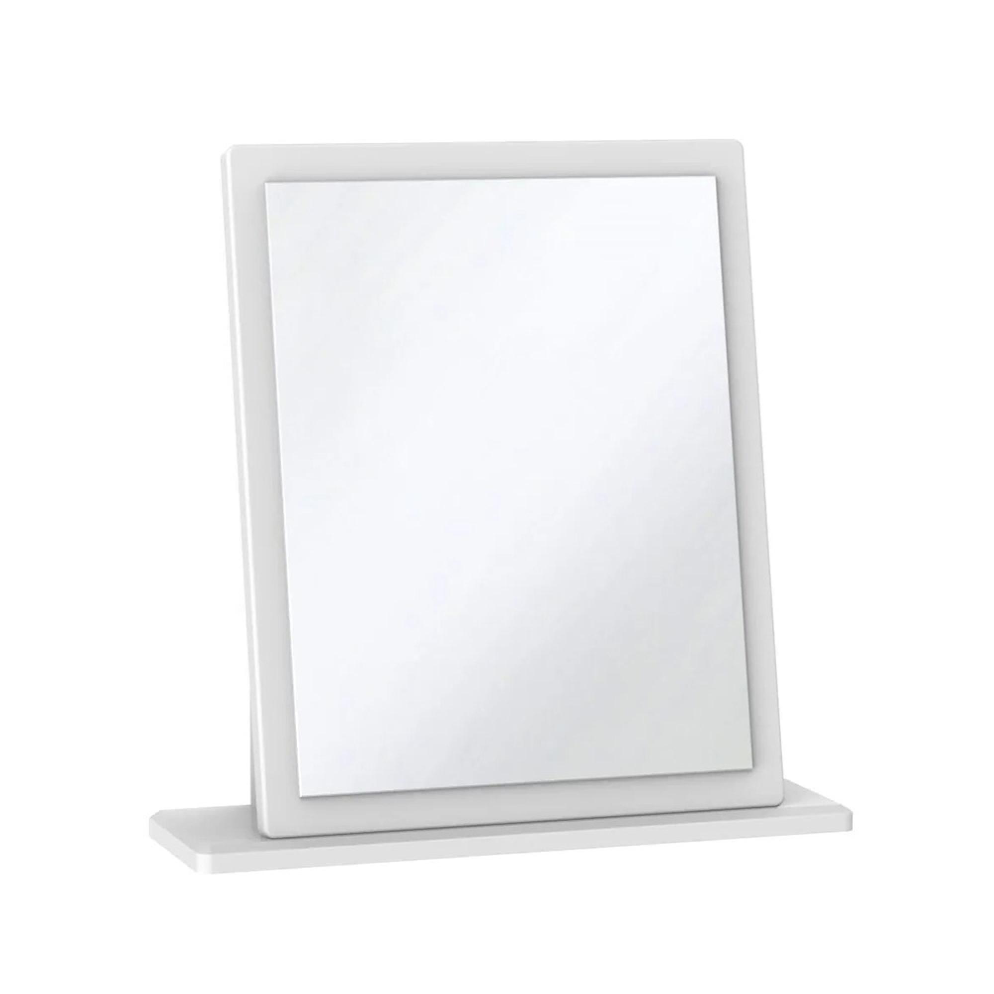 Knightsbridge Dressing Mirror - Small - White Gloss