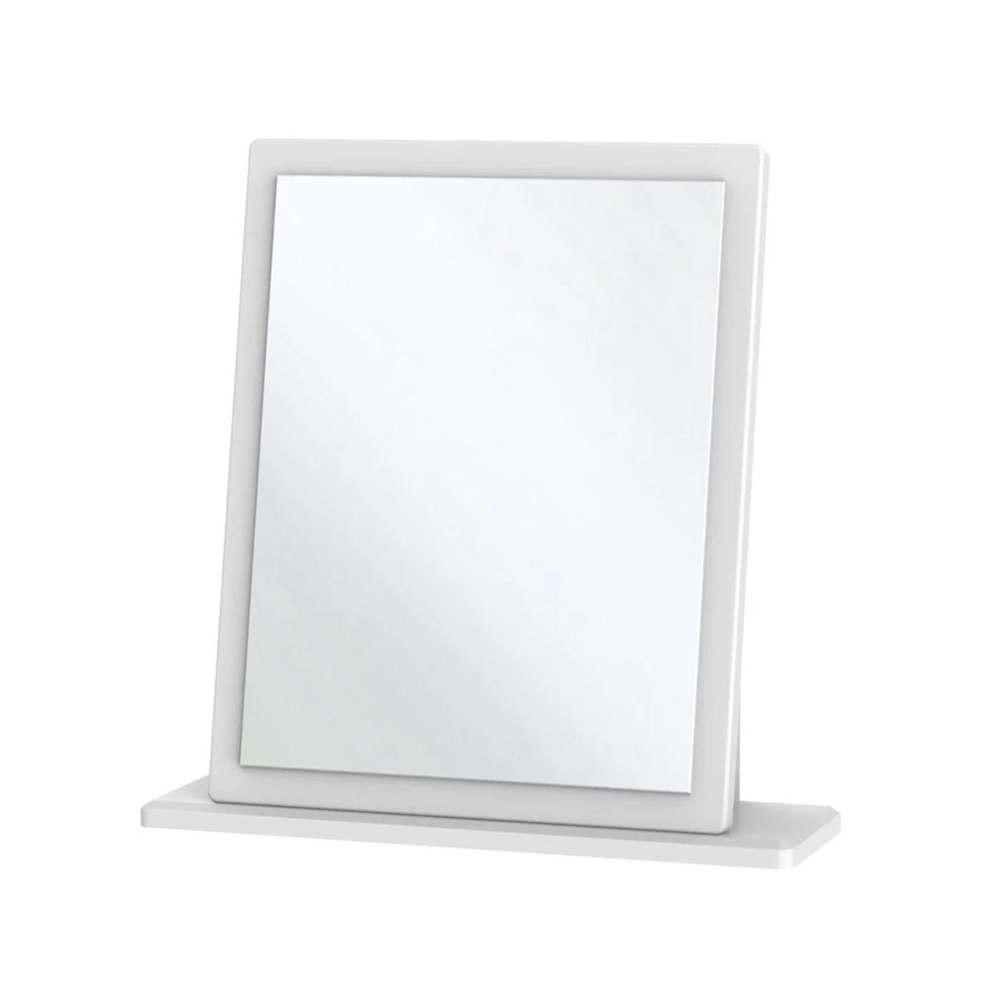 Knightsbridge Dressing Mirror - Small - White Gloss