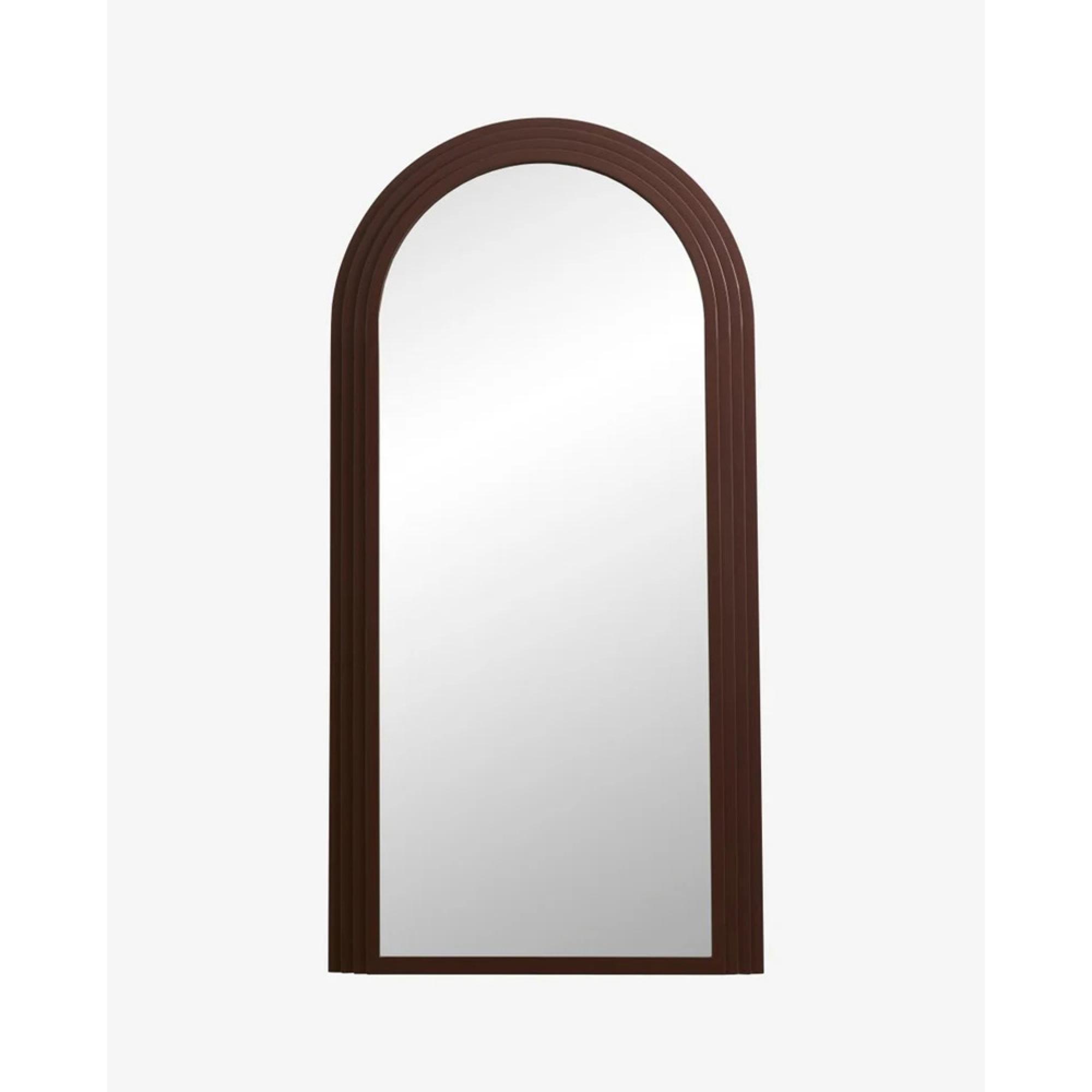 Falco Standing Mirror - Dark Brown - Metal - 100cm x 203cm