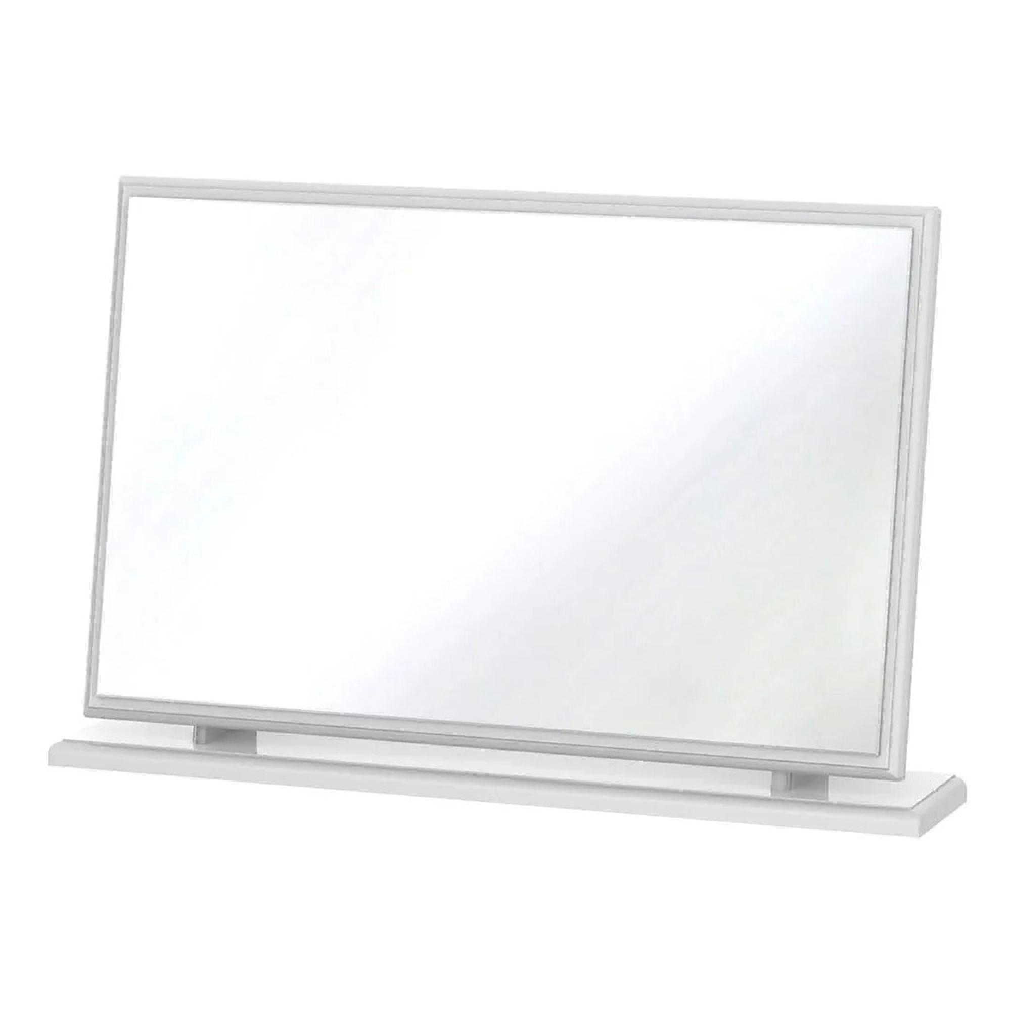 Balmoral Dressing Mirror - Large - White Gloss