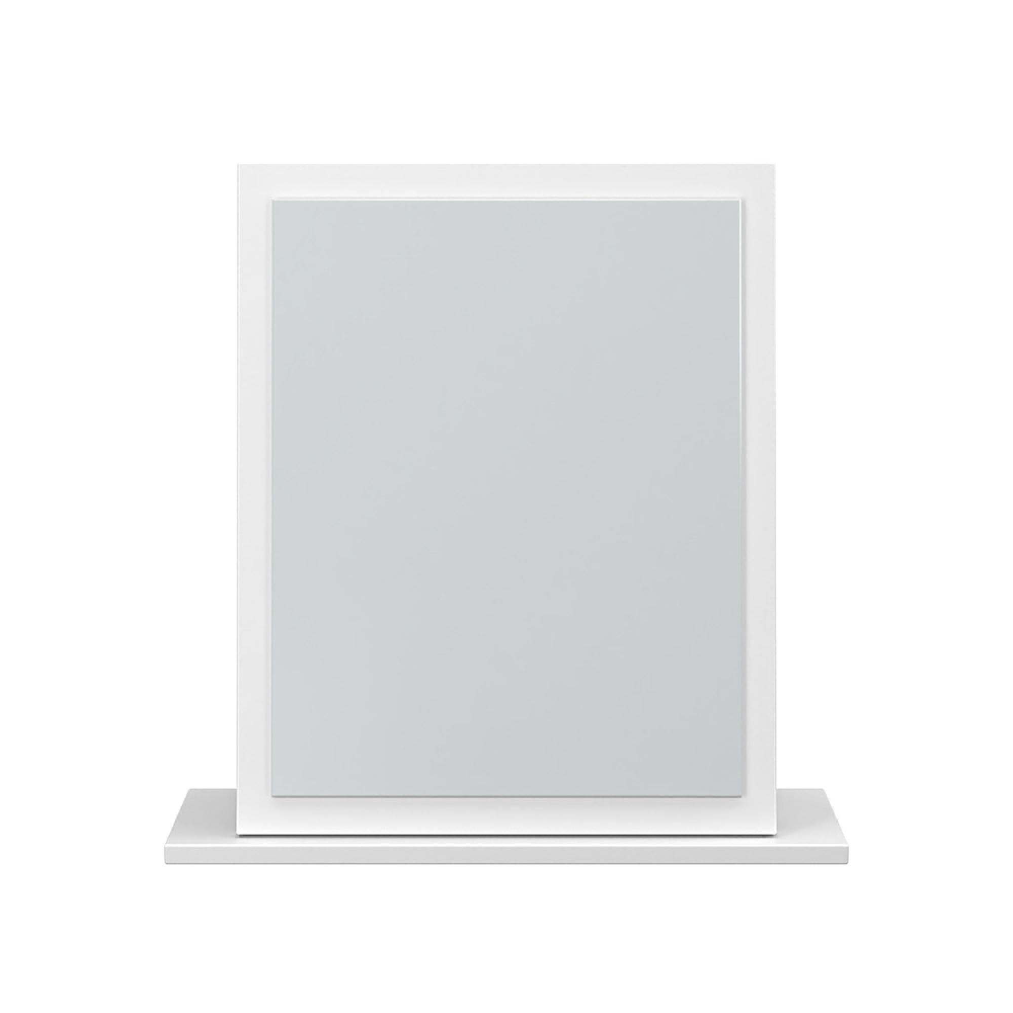 Worcester Dressing Mirror - Small - White