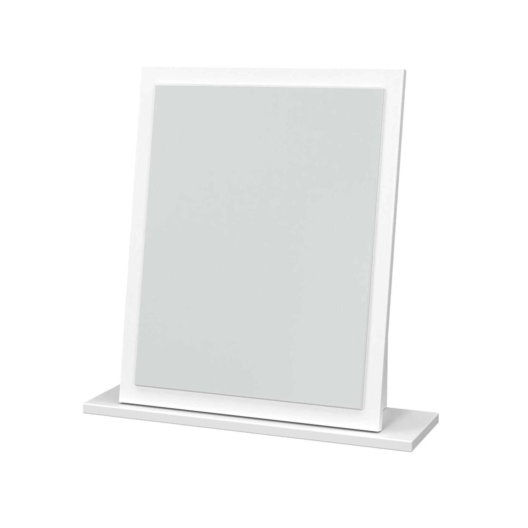 Worcester Dressing Mirror - Small - White