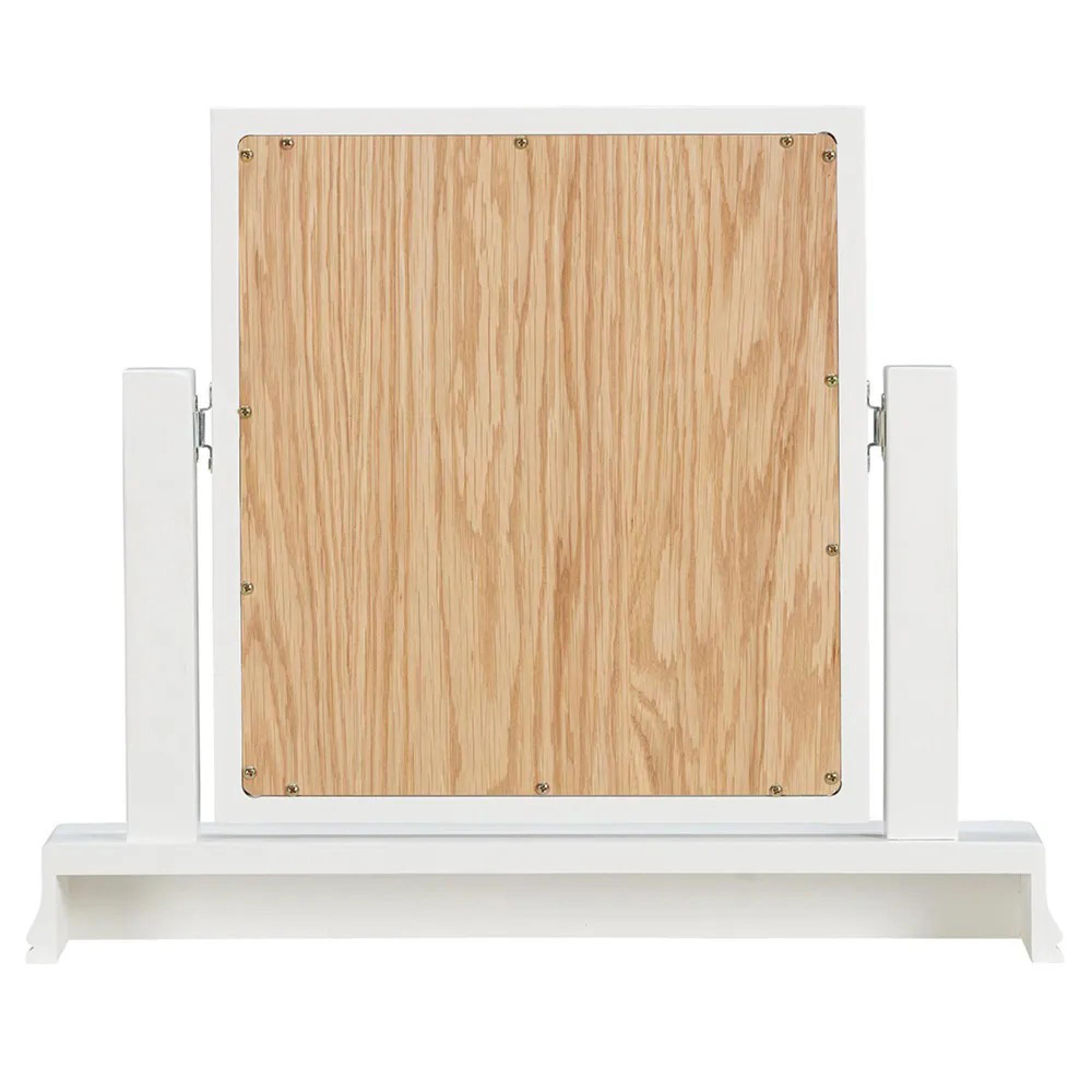 Paisley Dressing Mirror - White Painted