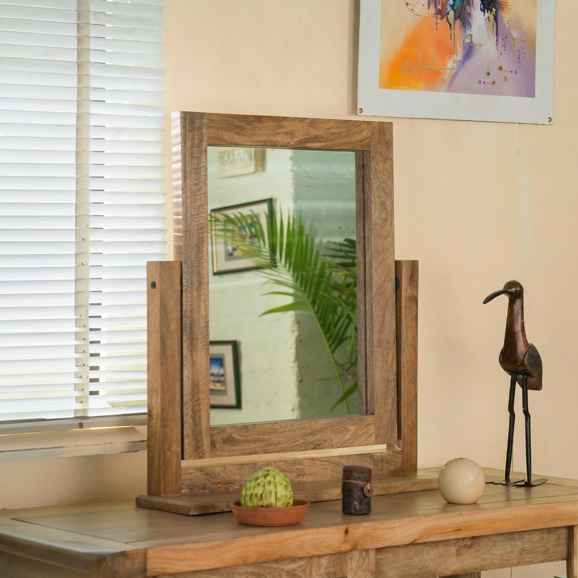 Odisha Dressing Mirror - Solid Mango Wood