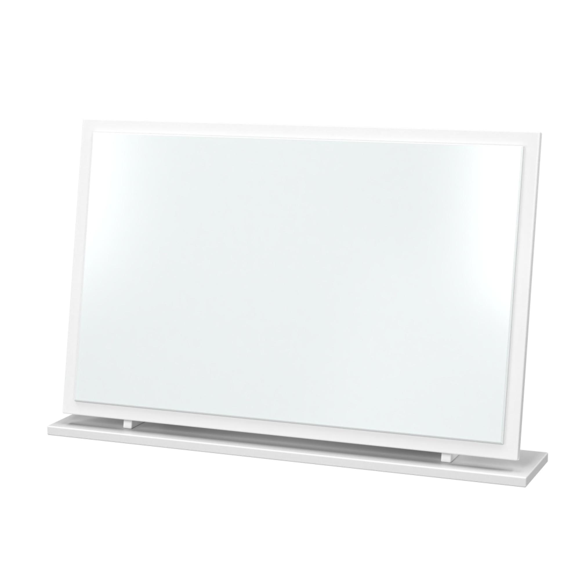 Java Dressing Mirror - Large - White Matt