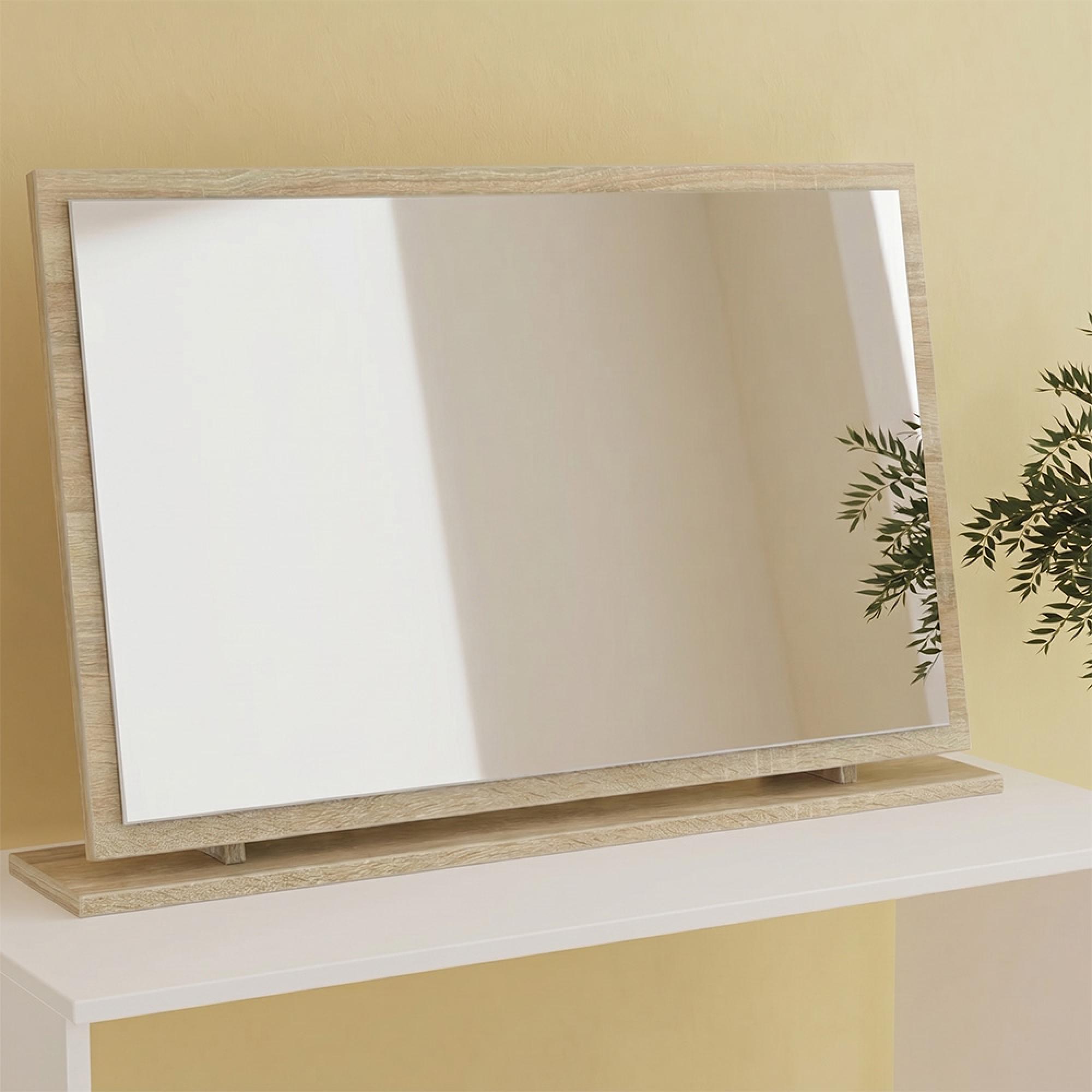 Monaco Dressing Mirror - Large - Oak