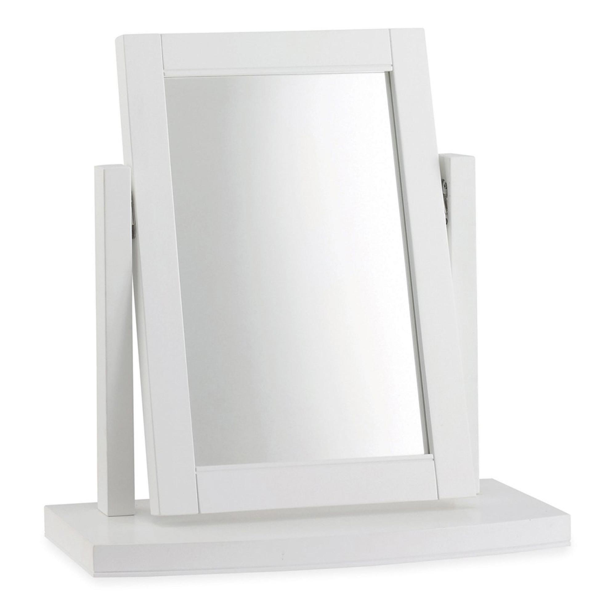 Hampstead White Vanity Mirror