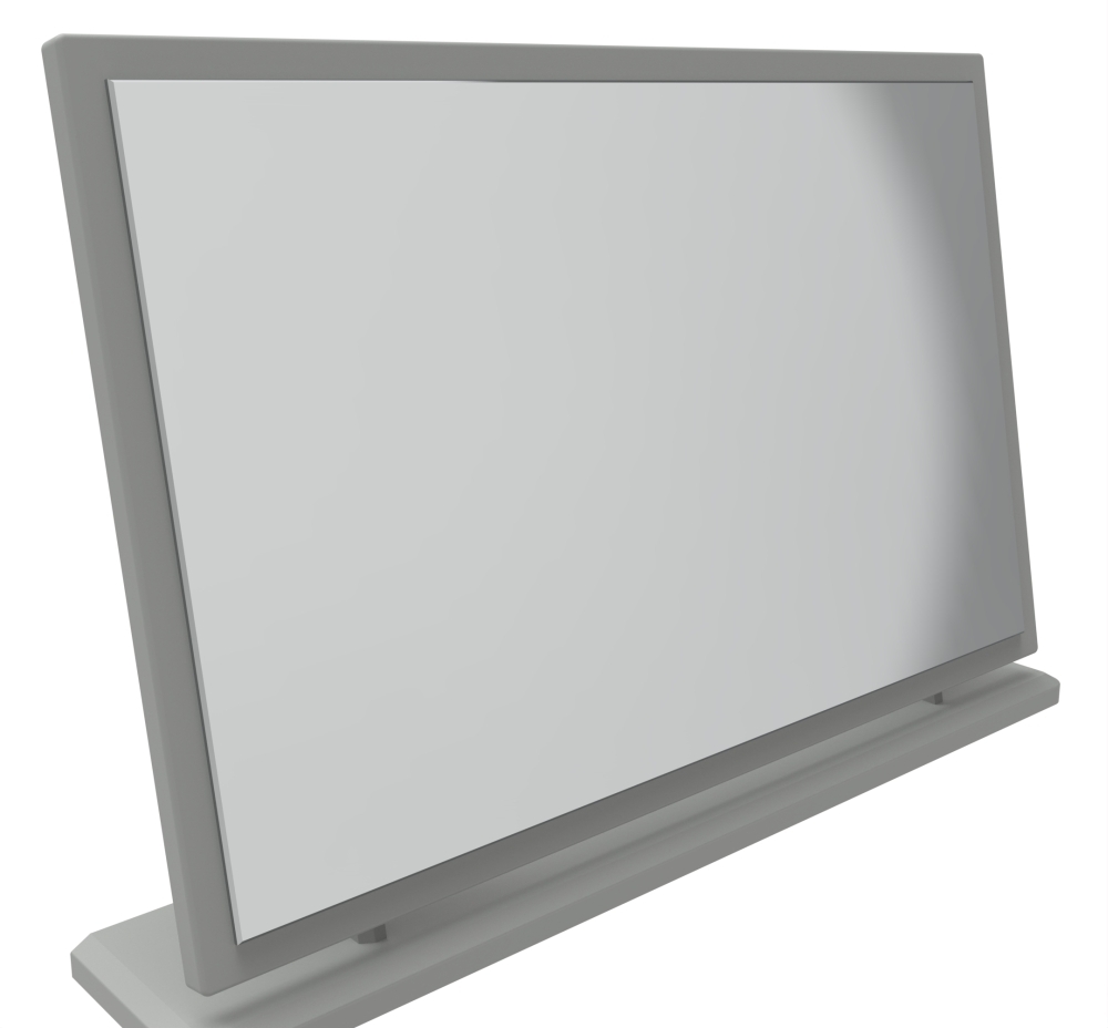 Beverley Dressing Mirror - Large - Grey