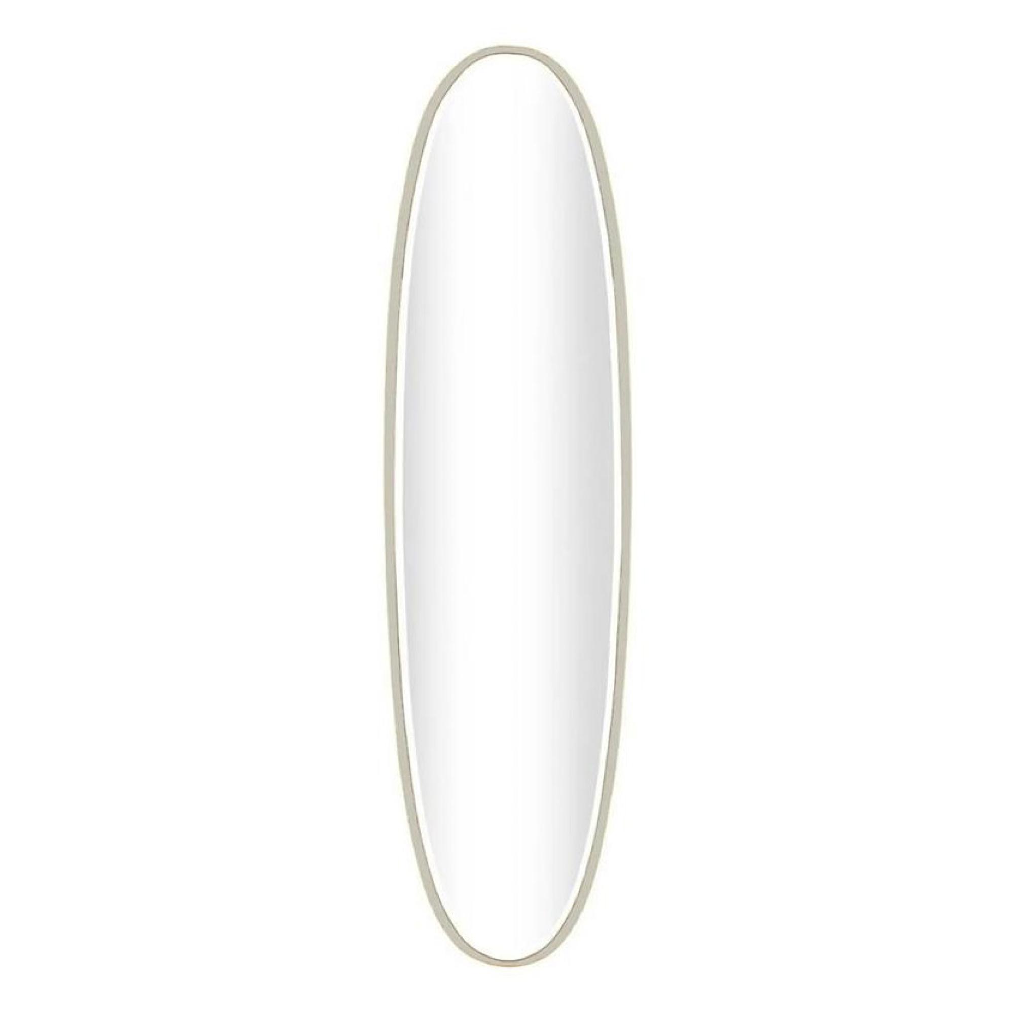 Blair Wall Mirror - Champagne - Oval - 36cm x 137.5cm