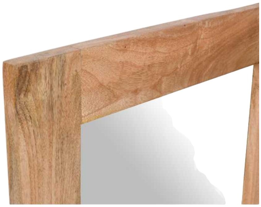 Dispur Solid Mango Wood Wall Mirror