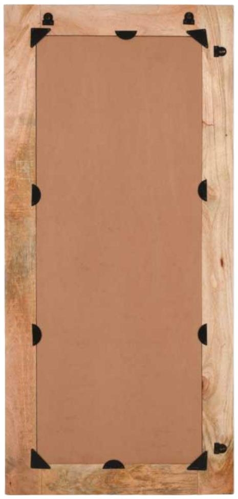 Dispur Solid Mango Wood Wall Mirror