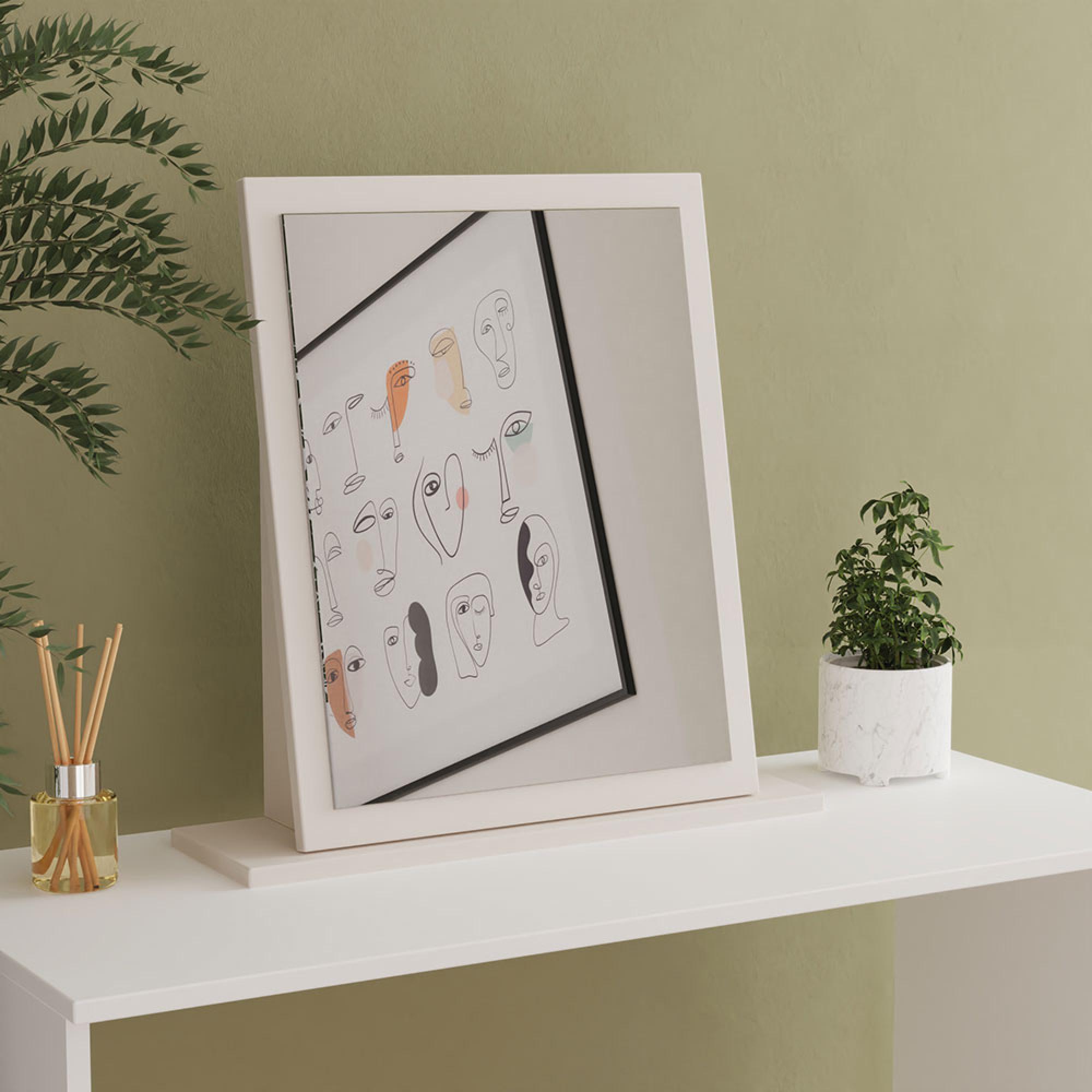 Milan Cashmere Gloss Dressing Mirror