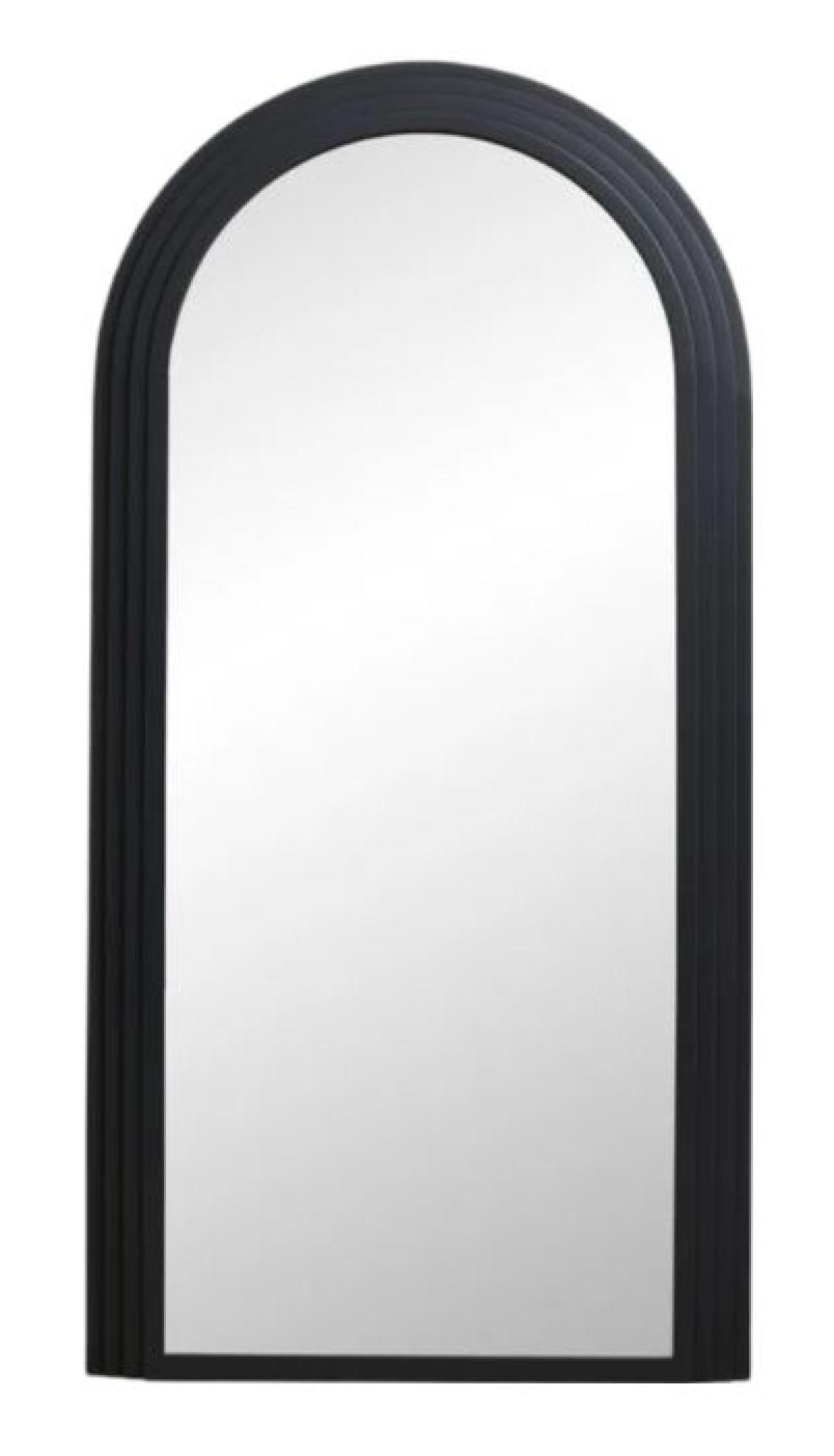Falco Black Metal Standing Mirror
