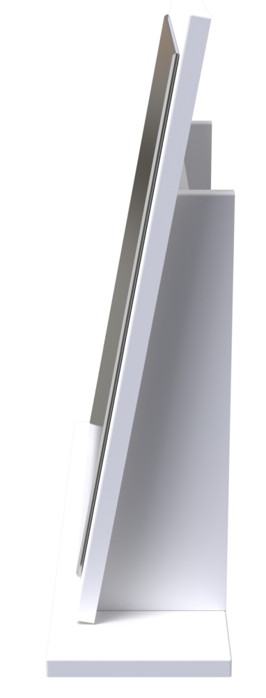 Plymouth Dressing Mirror - Small - White Gloss