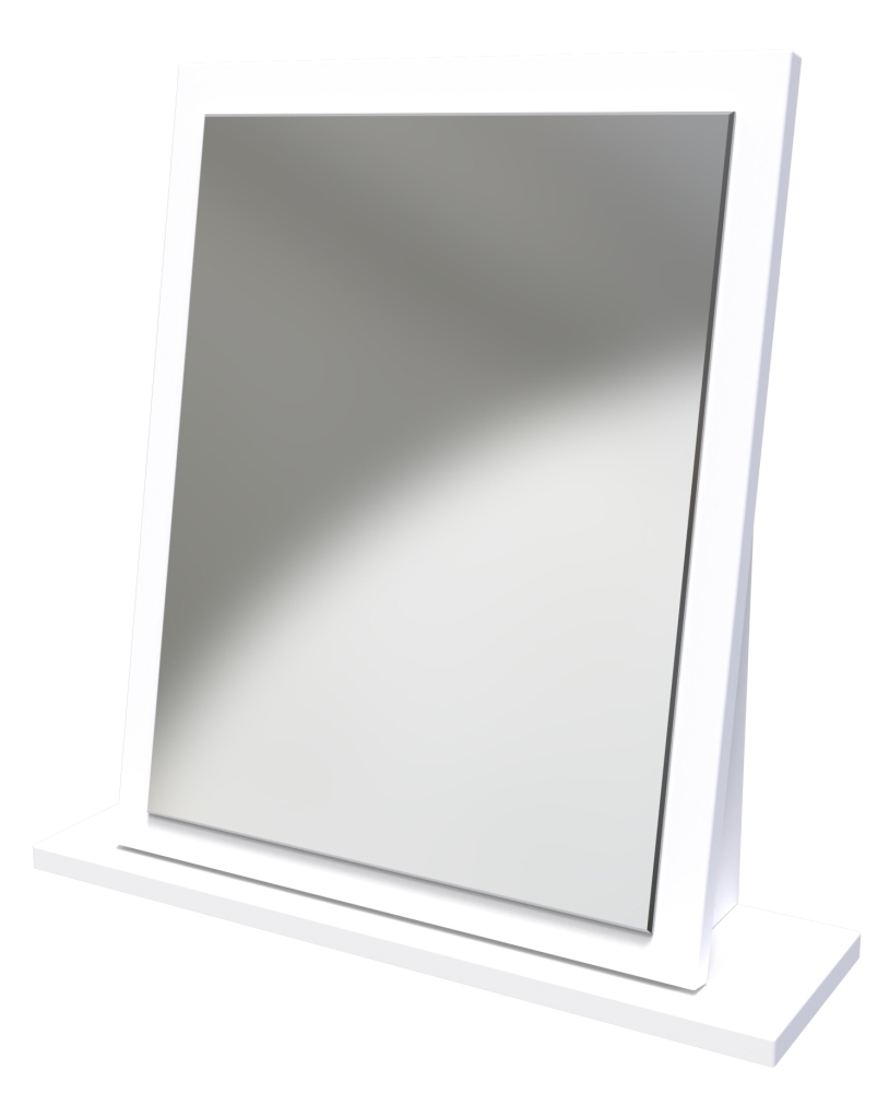 Plymouth Dressing Mirror - Small - White Gloss
