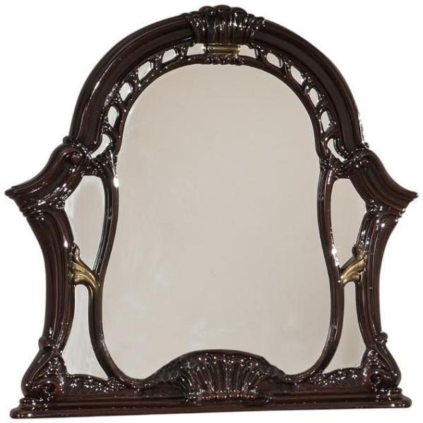 Sara Mahogany Italian Dressing Mirror