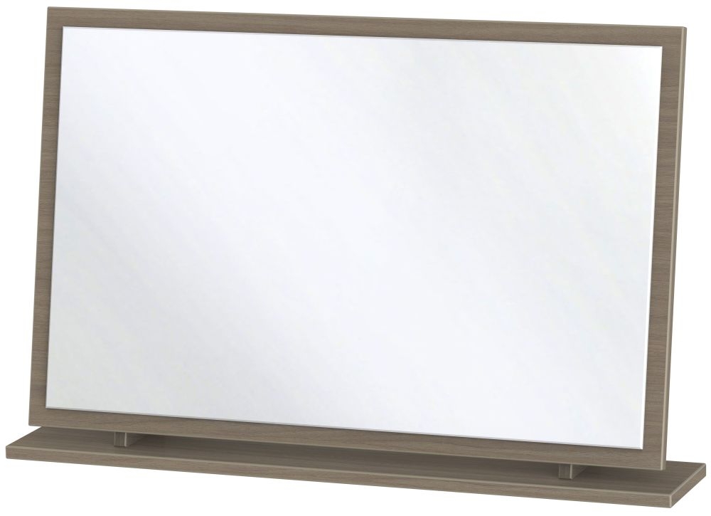 Contrast Large Mirror - Toronto Walnut