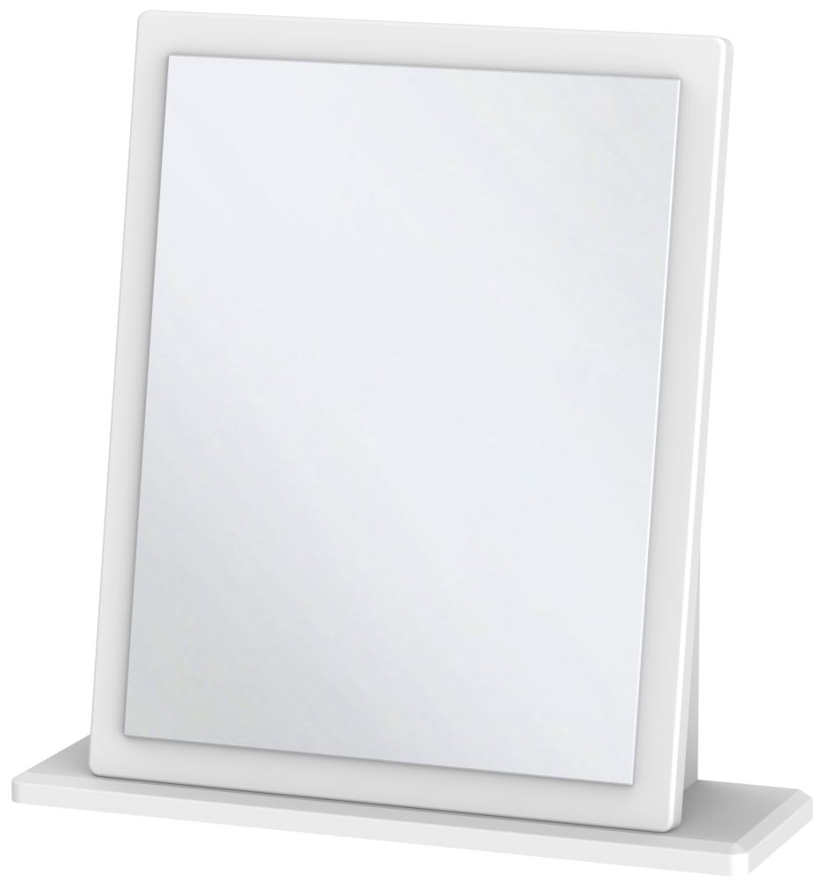 Victoria Small Mirror - White Ash