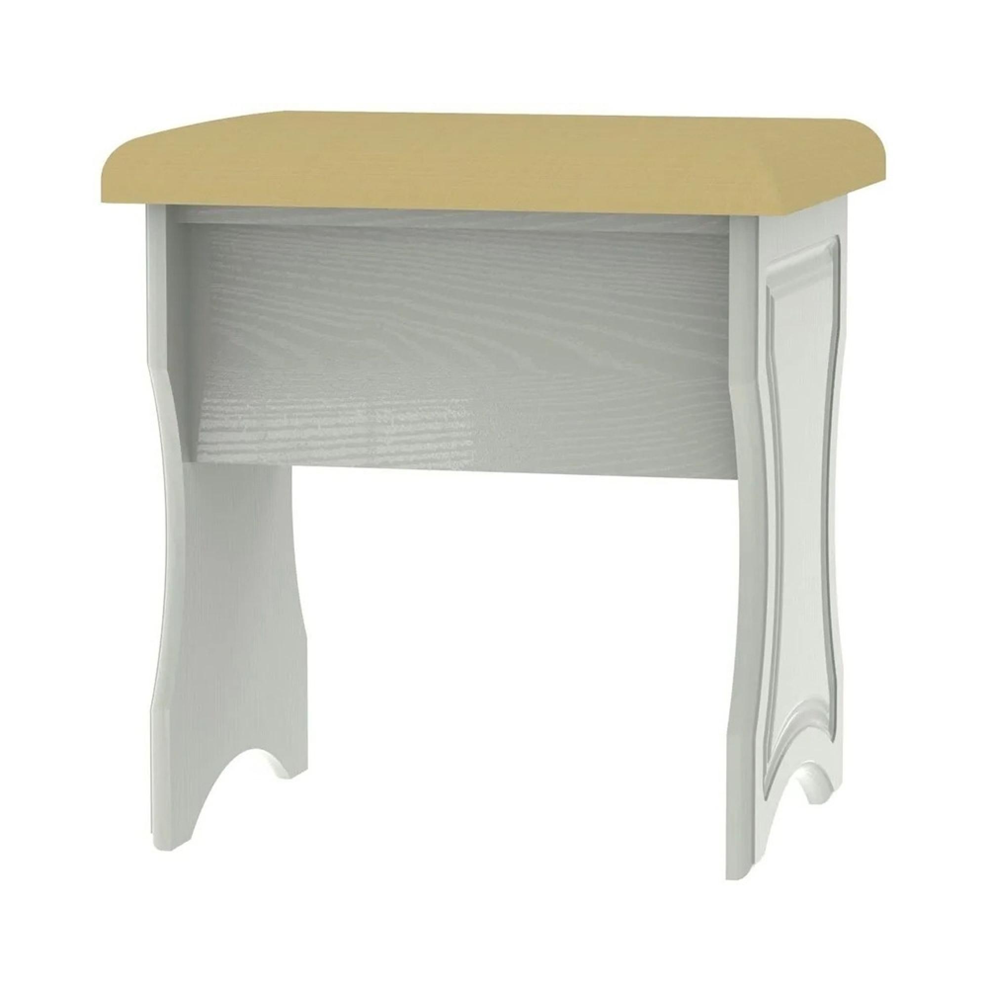 Pembroke Dressing Stool - Padded - Cashmere