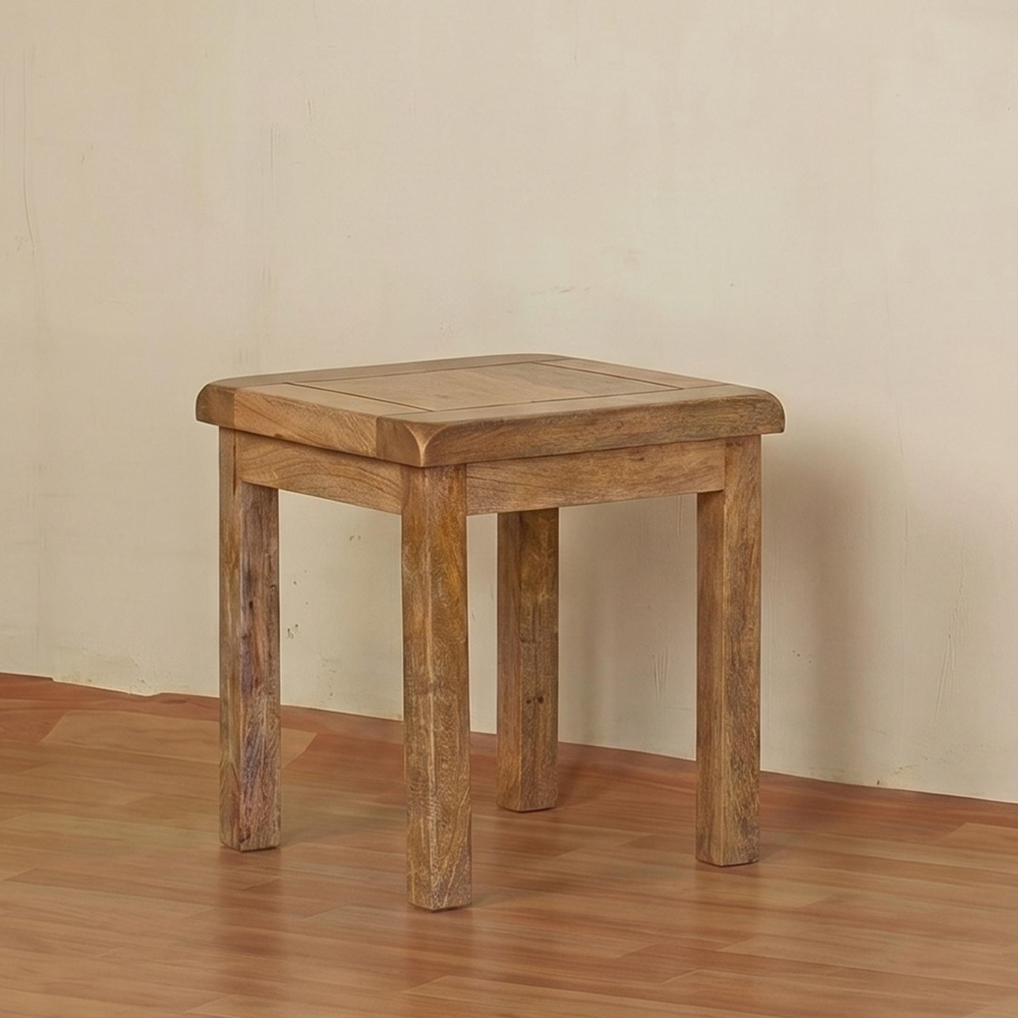 Odisha Dressing Stool - Solid Mango Wood