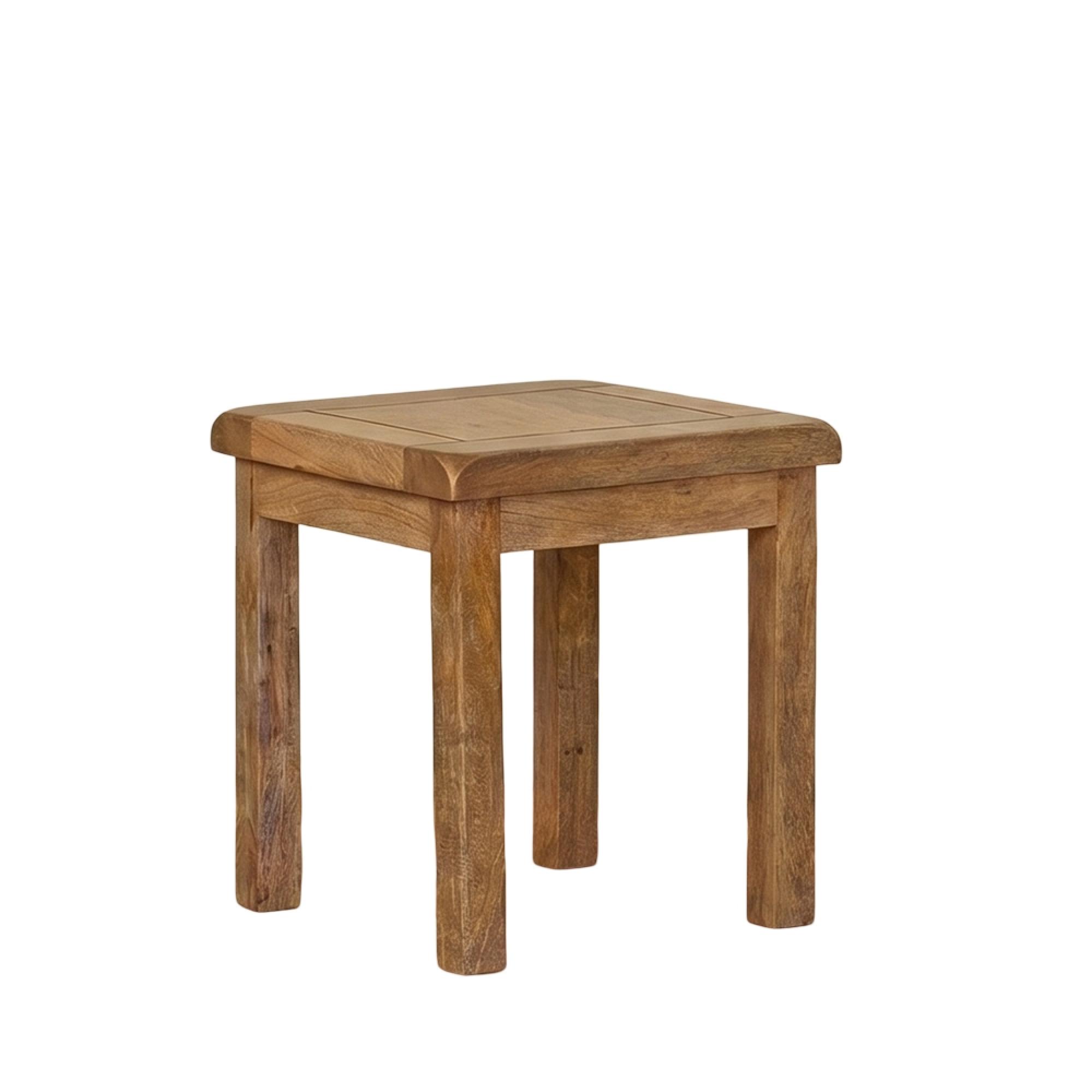 Odisha Dressing Stool - Solid Mango Wood