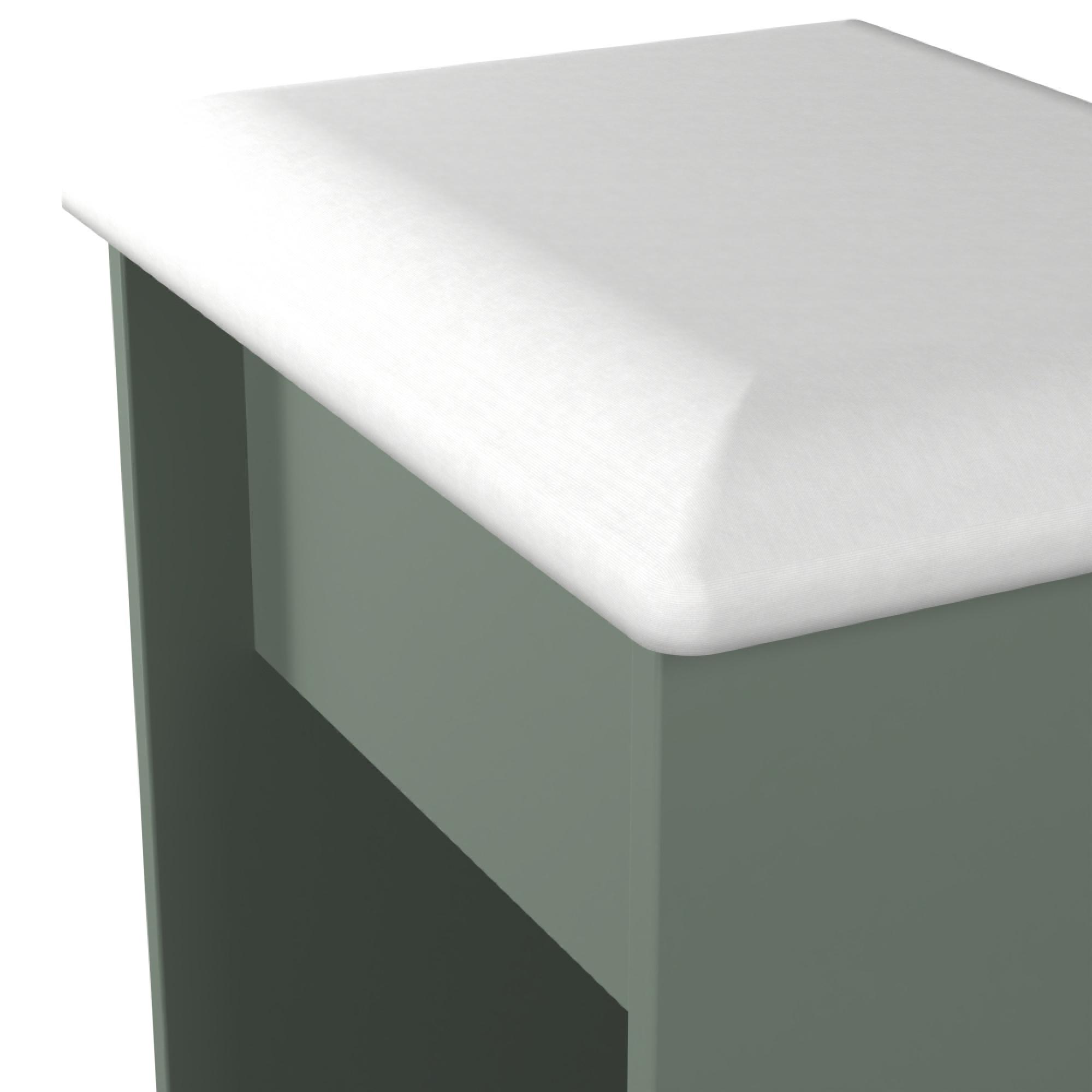 Java Dressing Stool - Padded - Reed Green