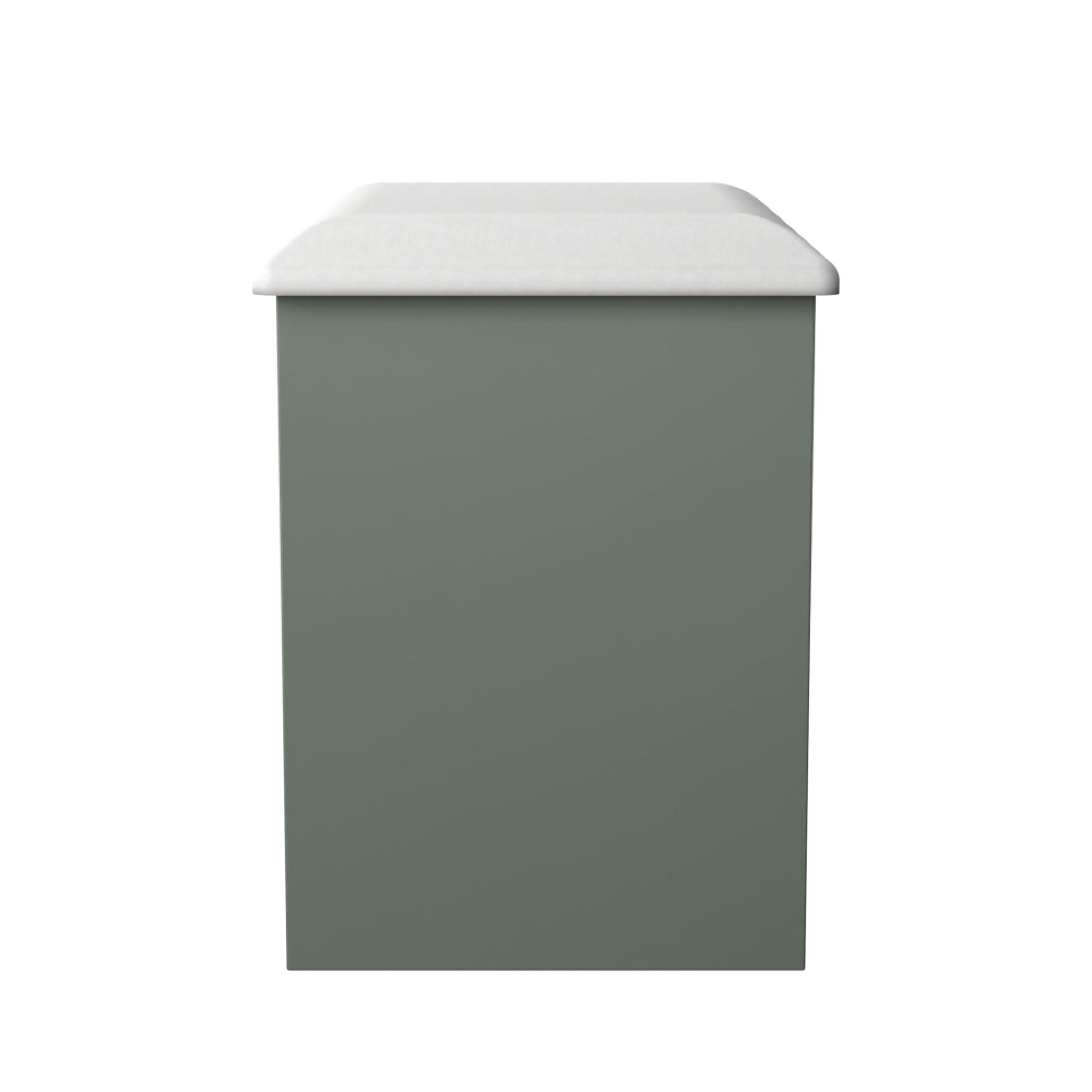Java Dressing Stool - Padded - Reed Green
