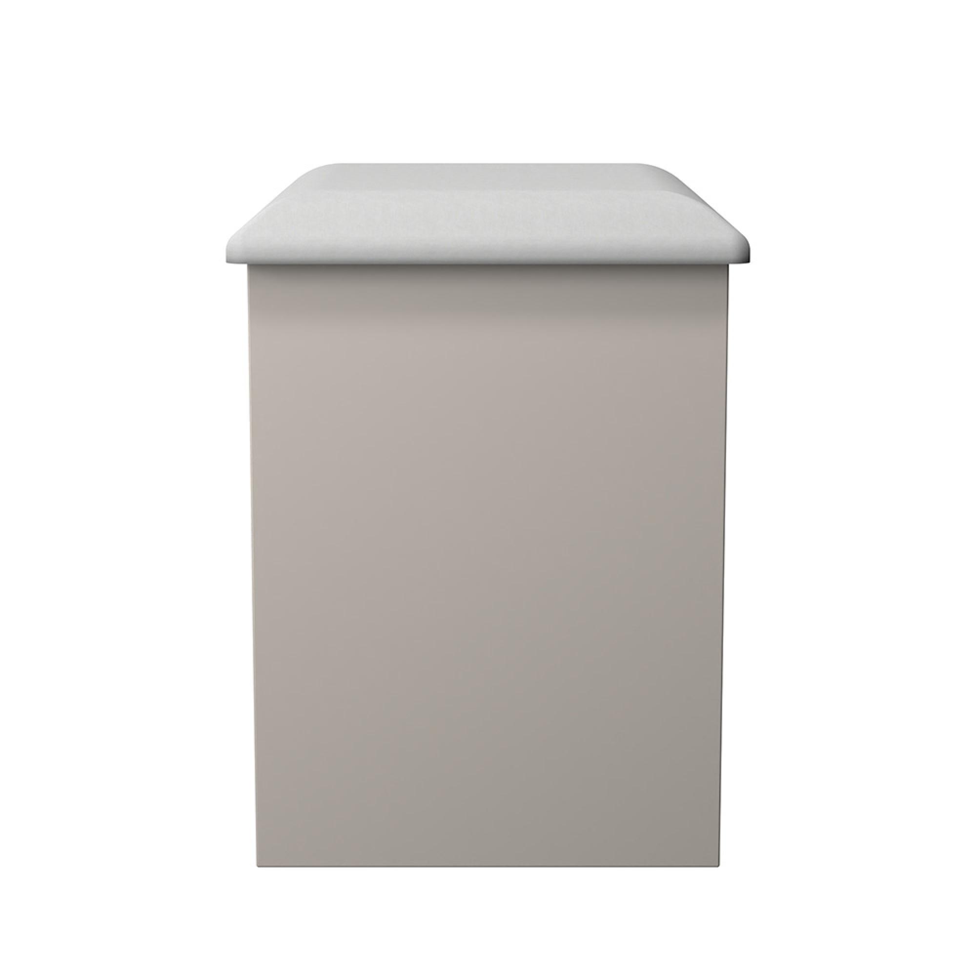 Sussex Padded Dressing Stool - Cashmere