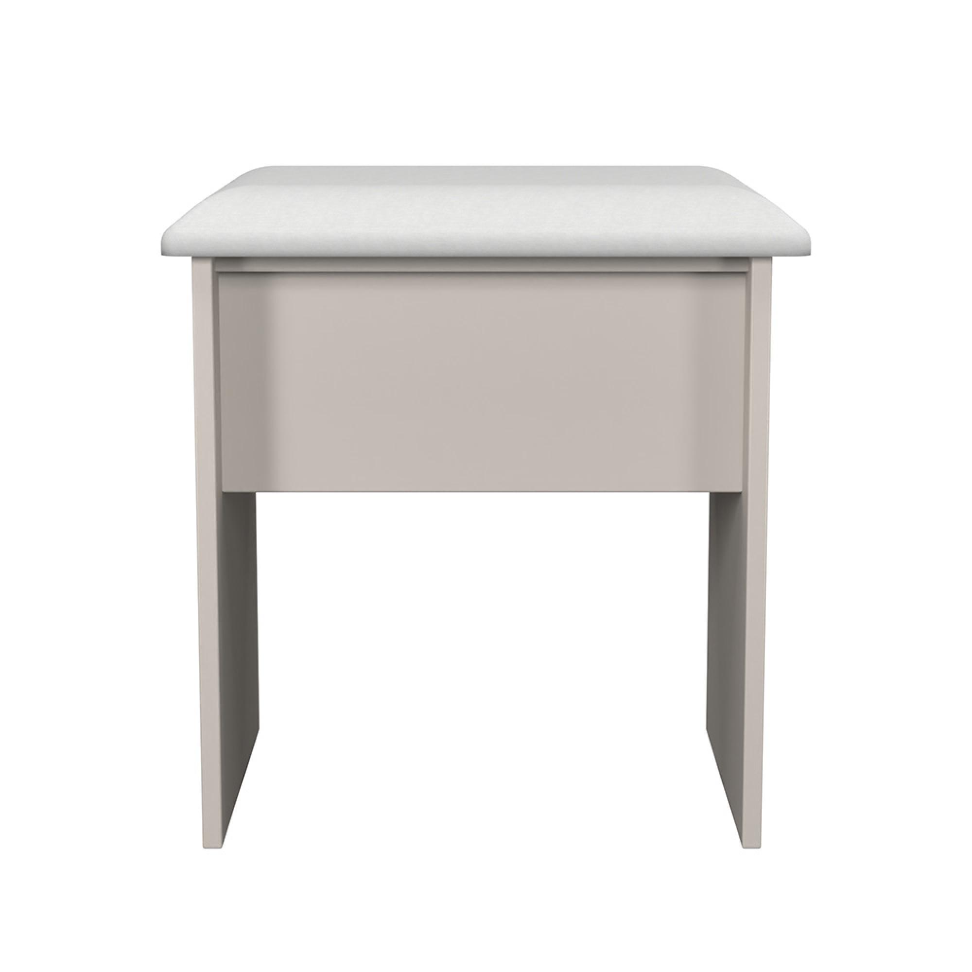 Haworth Dressing Stool - Padded - Cashmere