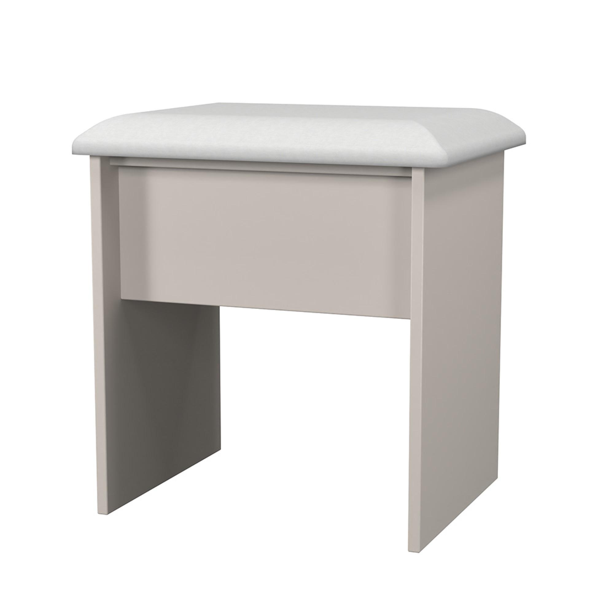 Haworth Dressing Stool - Padded - Cashmere