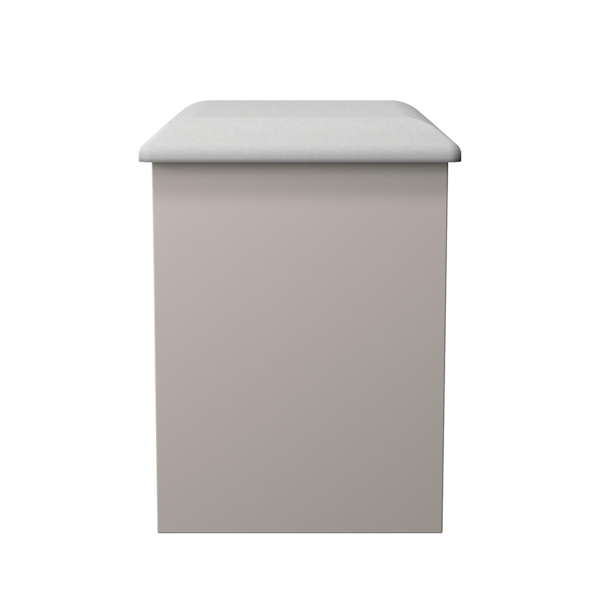Norfolk Dressing Stool - Padded - Cashmere